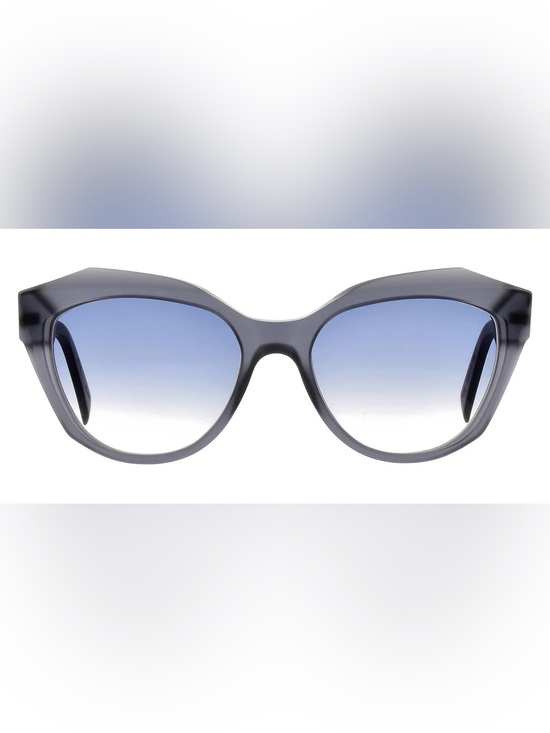 Kirk & Kirk Elise Cat Eye Sunglasses 54mm Handmade Italy. Color = Jet main image 5
